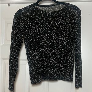 Proenza Schouler Black and White Abstract Top